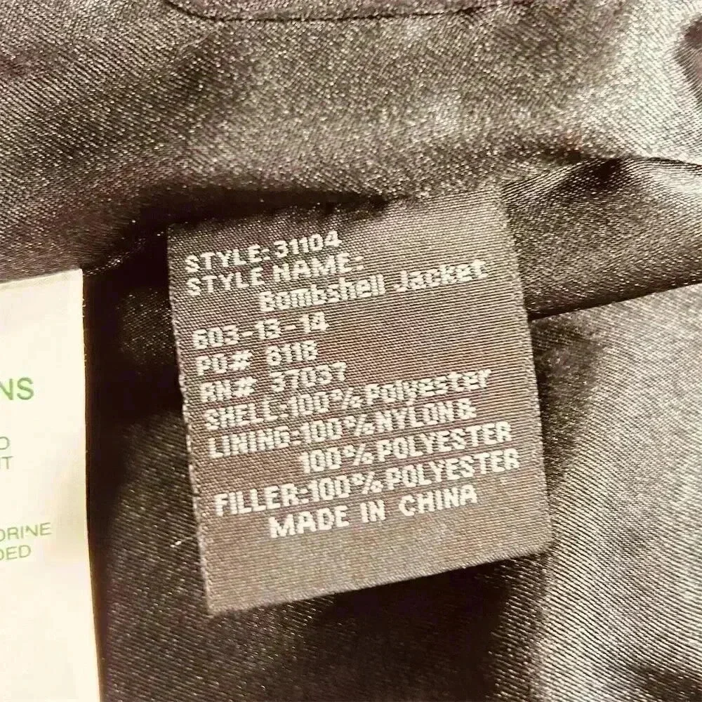 Obermeyer Womens Metallic Brown Hooded Puffer Jacket Size 6 Quilted Winter Coat - Picture 9 of 15